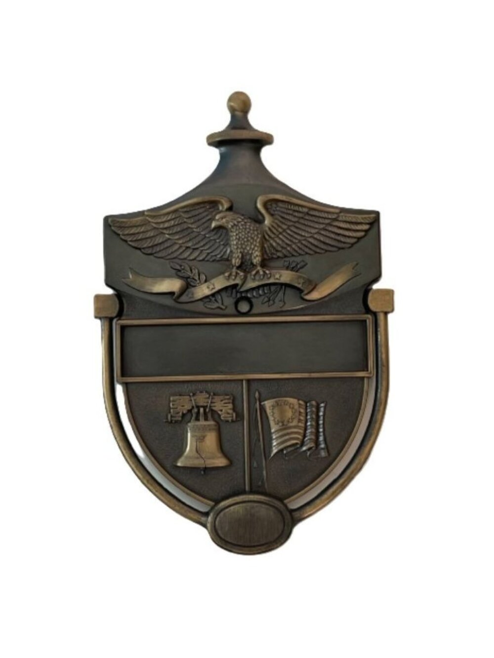 Vintage Door Knocker American 1976 Bicentennial Eagle / Liberty Bell Boxed New